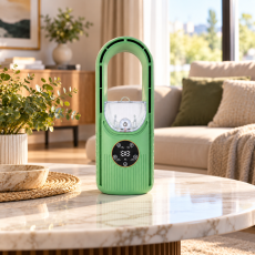 Настольный вентилятор Air Multiplier 3в1 с увлажнителем, таймером и LED подсветкой.