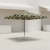 Садовый зонт Monsen EasyShade 2×3 м без ветрового клапана с серебряным УФ-покрытием