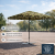 Садова парасоля Monsen ShadeLine 2×3 м без вітрового клапану, легка та міцна