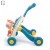 Детская каталка-ходунки 2в1 Limo Toy HB 0008 AB с баскетбольным кольцом, игровым столиком, бизибордом и музыкальным пианино