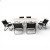 Кемпінговий комплект Travel Table Set — складний стіл HDPE 180 см та 6 туристичних крісел