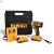 Шуруповерт ударный DeWALT 21V + 2 АКБ 2Ah + Металлический патрон