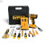 Шуруповерт ударный DeWALT 21V + 2 АКБ 2Ah + Металлический патрон