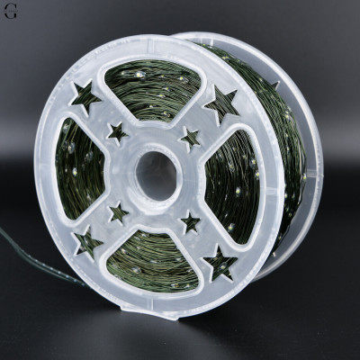 Гірлянда «РОСА 200 метрів біла» — 2000 LED, Світло, MiniLED / High-Brightness №1