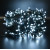 Вулична світлодіодна гірлянда-нить 40 м, 800 LED, зелений дріт, холодне біле світло, IP44