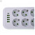 Сетевой фильтр Удлинитель USB ТК-15 (10×220В+4×USB+1×Type-C), F26u, Белый, 5 м