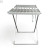 Електросушарка для білизни Heated Airer з крилами, 230 Вт, алюміній.