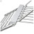 Електросушарка для білизни Heated Airer з крилами, 230 Вт, алюміній.