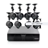 Система видеонаблюдения AHD Security Recording System 8CH IP66