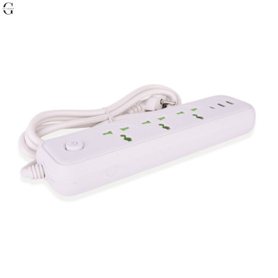 Сетевой фильтр Удлинитель USB Т-58 (3×220В+2×USB+1×Type-C),2m №2