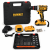 Шуруповерт DeWALT 21V Бесщеточный + 2 АКБ 20Ah + Металлический патрон + Набор инструментов