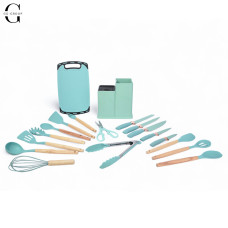 Набір кухонного приладдя 19 ПРЕДМЕТІВ Kitchen Set (пошкоджена основа)