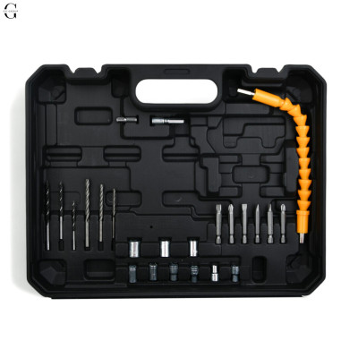 Шуруповерт DeWALT 36V Бесщеточный + 2 АКБ 2Ah + Металлический патрон + Набор инструментов №3