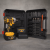 DeWALT гайковерт аккумуляторный 24V бесщеточный с кейсом, 2×10Ah аккумуляторами и набором насадок.