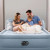 Intex 64450 Надувне Ліжко 236×152×86 см PLUSH Узголів'я, Електронасос, Dura-Beam DELUXE Queen