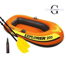 Intex Лодка EXPLORER 58331 (3) весла, насос, 185х94х41см
