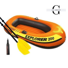 Intex Лодка EXPLORER 58331 (3) весла, насос, 185х94х41см