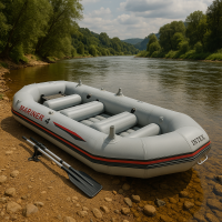Intex Лодка 68376 NP (1) "MARINER 4" Четырехместная, Размер:328x145x48 см