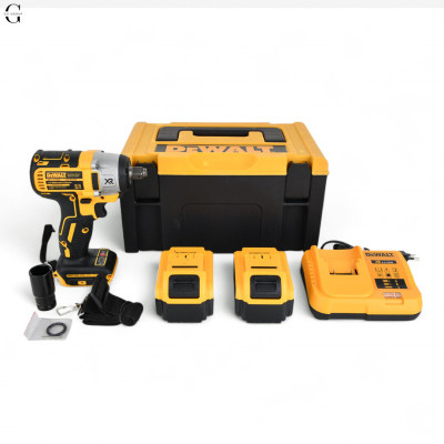 DeWALT гайковерт аккумуляторный 36V бесщеточный с кейсом, 2×6Ah аккумуляторами №0