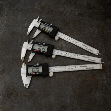Штангенциркуль електронний MEASURING 150 мм (6") з цифровою індикацією, точність 0,02 мм