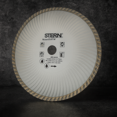 Диск алмазный сегментный TURBO STERN 230×3.10×22.2 для резки бетона, камня, стекла и стеклопластика