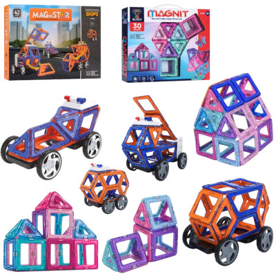 Магнітний конструктор Magnit/Magical/LIMO TOY 72 деталій  №0