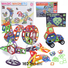Магнітний конструктор Magical Magnet деталей 162
