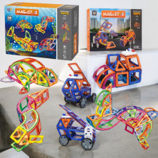 Конструктор  магнітний, морські жителі, 130 деталей Magnit/Magical/LIMO TOY