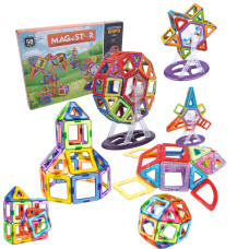 Магнітний конструктор Magical Magnet  деталей 58