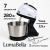 Міксер з чашею LumaBella B2012 - 280 Вт, 7 швидкостей, нержавіюча чаша