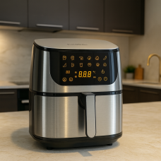 Аерофритюрниця LumaBella LB-60010, 10 л, 2000 Вт, антипригарне покриття, таймер 60 хв, захист від перегріву
