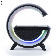 Ночник Smart Light Sound Machine с беспроводной зарядкой и Bluetooth колонкой 
