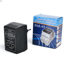 Семициклічний таймер DALAS 10A 220В з цифровим дисплеєм