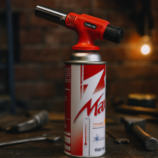 Газовая горелка с пьезоподжигом MINI WELDING TORCH №1008 для розжига, пайки и прогрева 1450°C