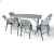 Кемпінговий комплект Travel Table Set — складний стіл HDPE 180 см та 6 туристичних крісел