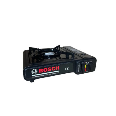 Портативная туристическая газовая плита BOSCH с пластиковым кейсом №1