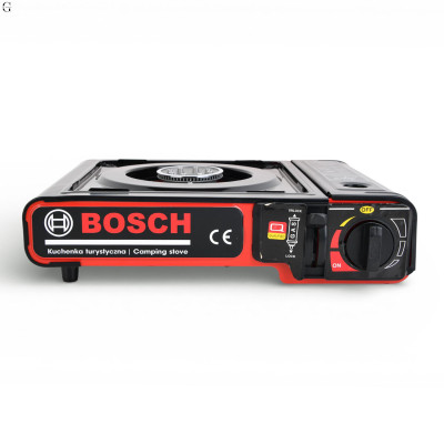 Портативная туристическая газовая плита BOSCH с пластиковым кейсом №1