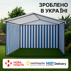 Торговая палатка 3×3м с тентом и трубчатым каркасом.