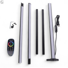 Напольная угловая лампа RGB торшер EL-2188 с пультом управления (сенсор) Без мобильного приложения 150 см