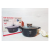Каструля Top Kitchen ТК00052 з кришкою мармурове покриття 24 см
