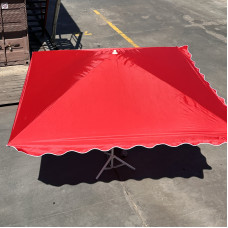 Торговый зонт Mario Umbrella 3.3×3.3 м, 4 металлические спицы, нейлон с УФ-защитой, Италия