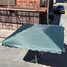 Торговый зонт Mario Umbrella 3.3×3.3 м, 4 металлические спицы, нейлон с УФ-защитой, Италия