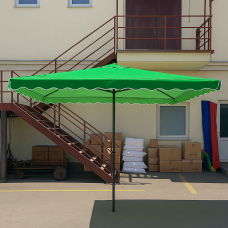 Торговый зонтик Munsen 3×3 м с ветровым клапаном и УФ-защитой, нейлон, металлическая конструкция