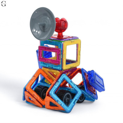 Магнітний,  конструктор транспорт, 128 деталей Magnit/Magical/LIMO TOY №1