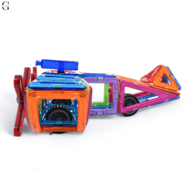 Магнітний,  конструктор транспорт, 128 деталей Magnit/Magical/LIMO TOY №2