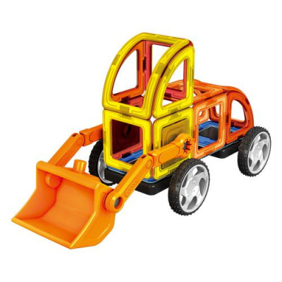 Магнітний конструктор 87 деталей будтехніка Magnit/Magical/LIMO TOY №1