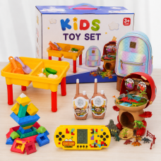     Дитячий подарунковий набір іграшок Kids Play Box 6 в 1 – розвиваючі іграшки для хлопчиків і дівчаток від 3 років