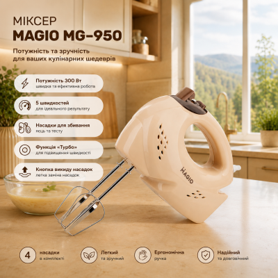 Міксер MAGIO MG-950 №0