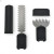 Аккумуляторный кусторез и ножницы для трав Saker Trimmer and Grass Shear 36V KRAFFTEC, 2 насадки, 2 АКБ