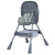 Стільчик для годування BAMBI M 5722 Mint, регульований, знімний столик, 5-точковий ремень, колеса, екошкіра